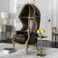 Sabine Leather Balloon Chair