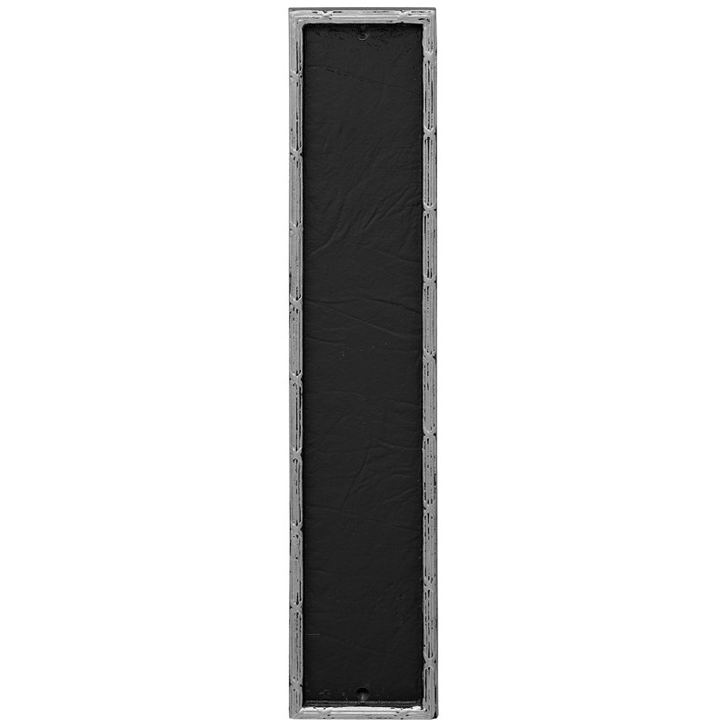 Plaque d'adresse de Washington, Oui, Noir / argent