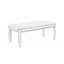 Table basse à miroir argenté-904872066