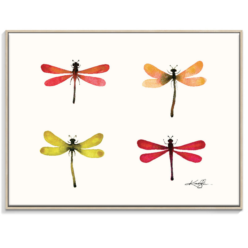 Kathy Morton Stanion - Painting on Canvas, 41cm H x 51cm W, Timber Floater Framed
