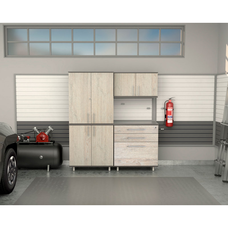 Inval Kratos 3 Piece Garage Storage System