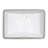 Ruvati 23 x 14 inch Undermount Bathroom Vanity Sink White Rectangle Porcelain Ceramic with Overflow