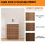 Ensemble de meuble-lavabo simple autoportant 24 po avec plateau en résine 24 po-1438362346