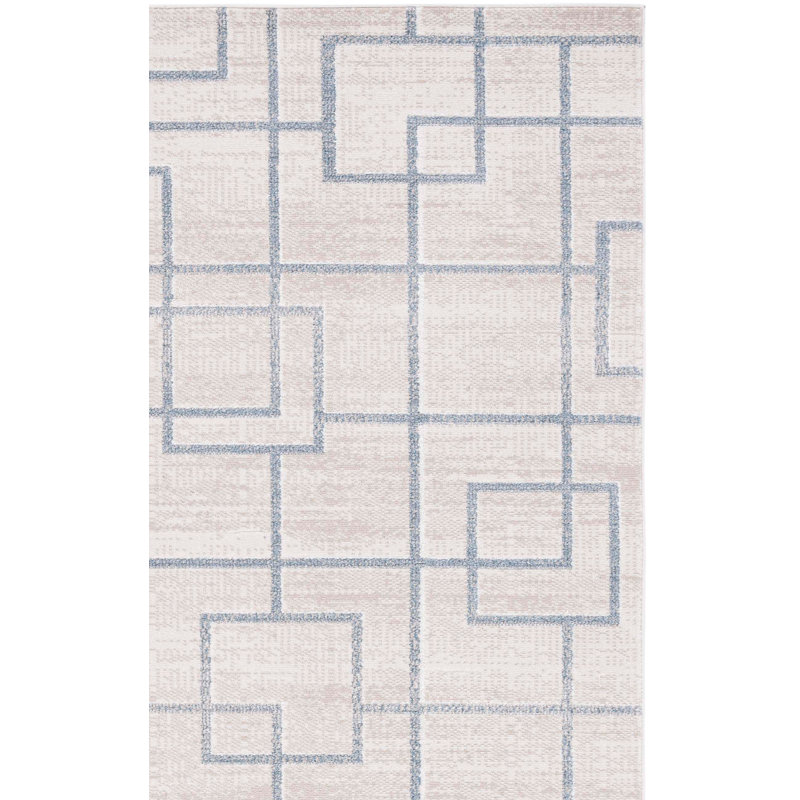 Blair Washable Performance Machine Washable Geometric Rug, Rectangle 5'3" x 7'6"