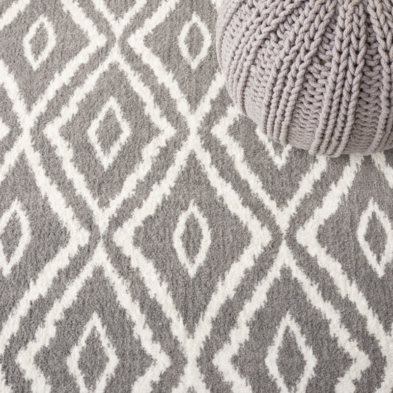 Jamye Performance Geometric Rug, Rectangle 5'3" x 7'8"