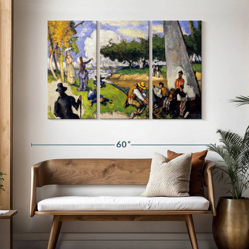 The Fishermen, 32" H x 50" W