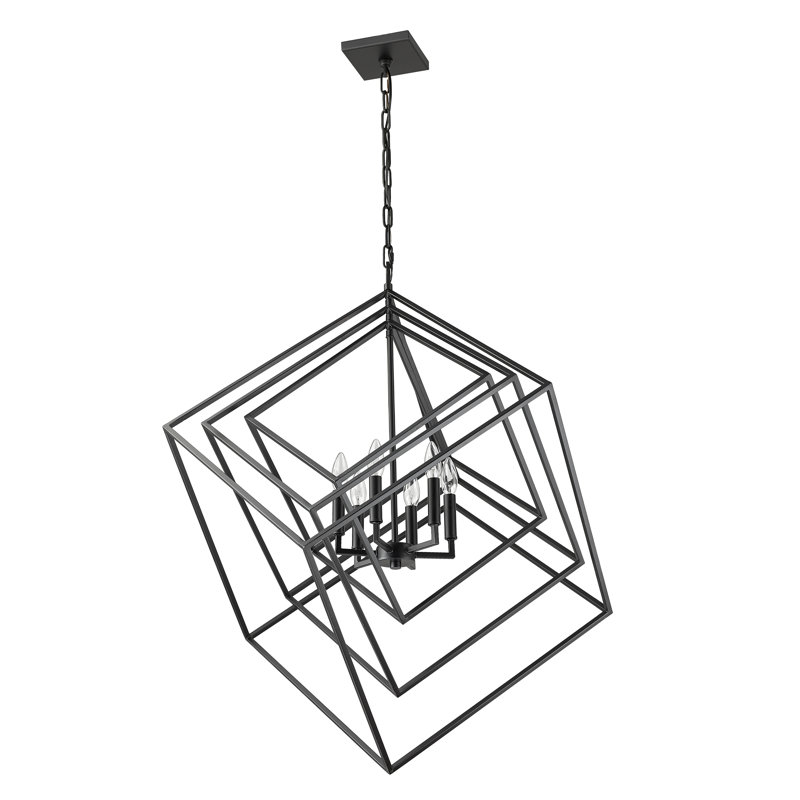 Harley-Rae 3 - Light Unique/Statement Pendant, 111.75" H x 35.5" W, 6 Lights