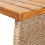 Table de salle à manger d'extérieur en bois d'acacia-1798830803