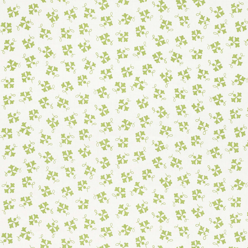 Tissu en lin Schumacher x Celerie Kemble, Moss