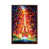 Classic Brown Wood Framed Canvas
