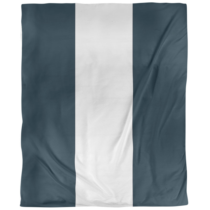 Housse de couette simple Arizona, Vert foncé / Noir, Housse de couette pour grand lit