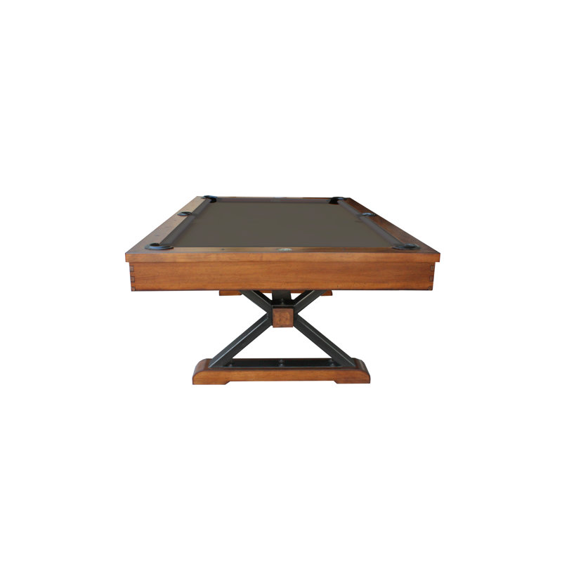 Santa Fe Slate Pool Table with Professional Installation Included, No, 7', Aztec