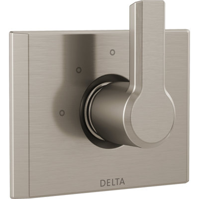 Pivotal 3-Setting 2-Port Diverter Trim