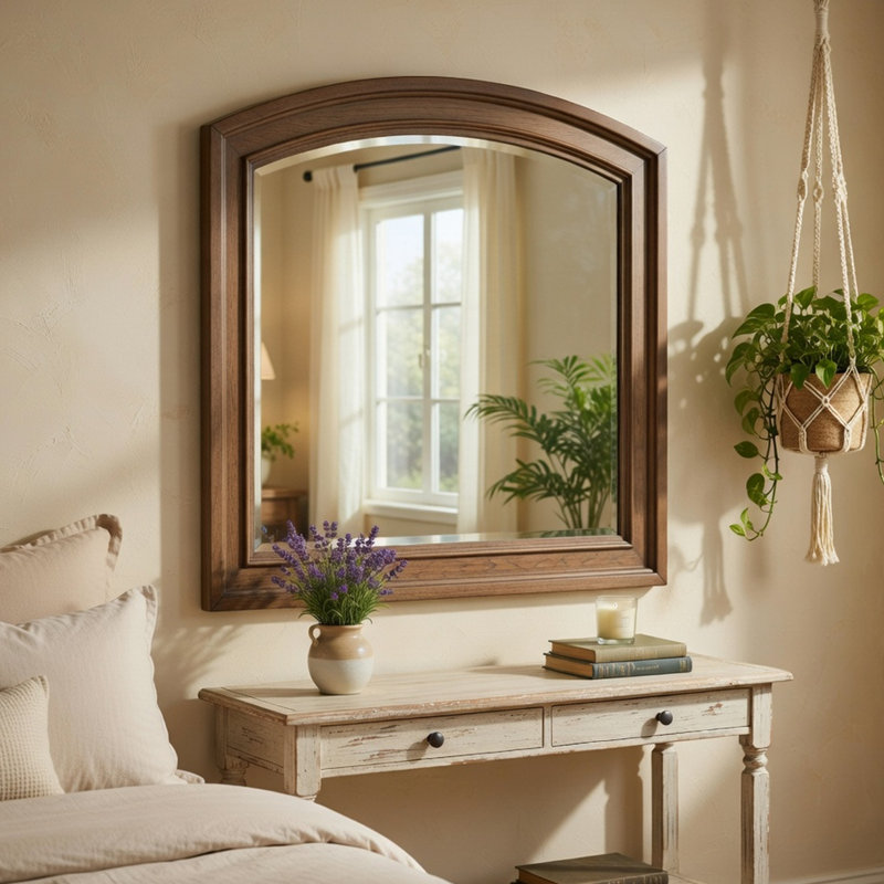 Miroir arqué pour commode Bely