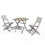 Ensemble de conversation pliable pour 2 personnes Parma-1704621007