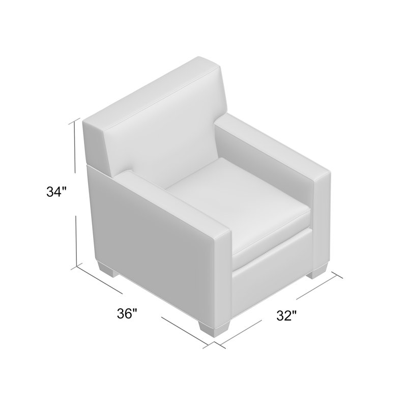 Warren Armchair, Blair Saddle