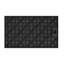 Receveur de douche rectangulaire extra-plat OVE Lenora 152,4 cm x 91,4 cm avec bonde latérale dissimulé, noir uni-136146437