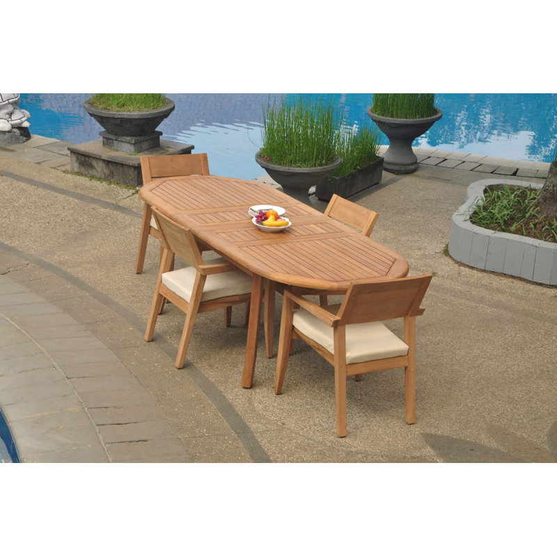 Ensemble repas 10 personnes Pioche, H 30,5 po x L 71 po x l 40 po, Ensemble de 4