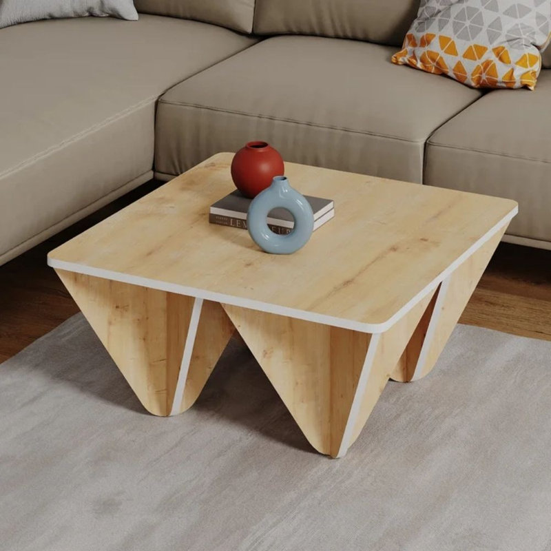 Haughton Coffee Table, Oak/White