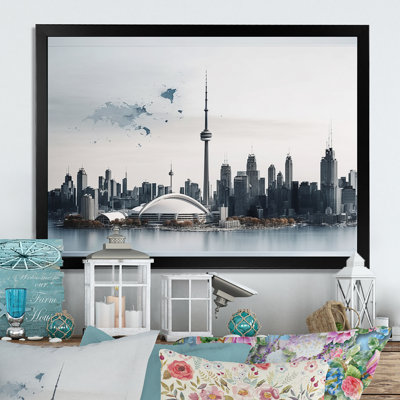 Toronto Skyline III - Print on Canvas