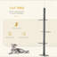 Tour pour chat PawHut-1123019785-1123019787