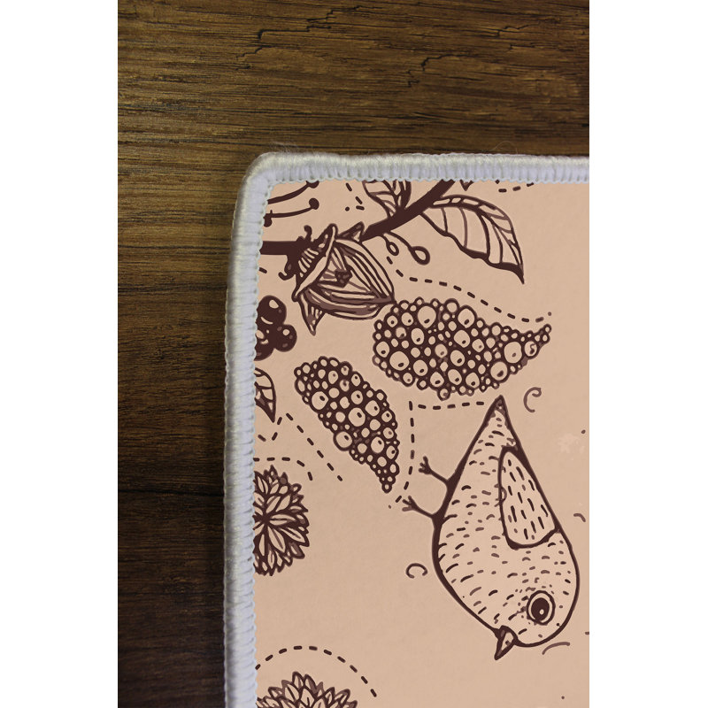 Tapis durable imprimé en 3D, 50 x 80 cm (1,6 x 2,6 pi), 100% polyester, 650 g / m² | Pois antidérapants en PVC, lavable à la machine, hauteur des poils doux: 0,3 po | Parfait pour les salons, les chambres à coucher et les espaces pour enfants