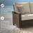 Estill 84.38'' Wide Straight Patio Sofa with Cushions