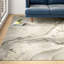Tapis gris argent à motif abstrait touffeté à la main Prismatic-17988636
