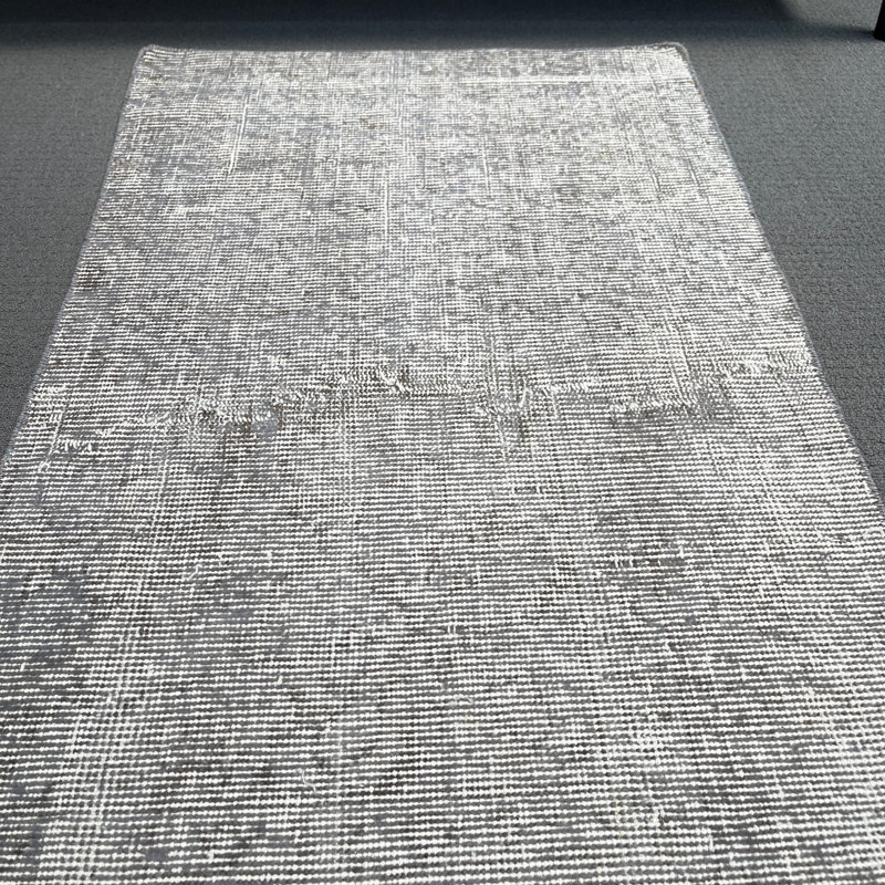 Tapis gris moderne 23,6 x 40,2 po Modern Patchwork
