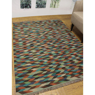 Ames Wool Geometric Indoor Rug