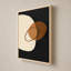 Circular Abstract Black par Patricia Pinto - Impression sur toile