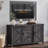 Dreavyn 60" Sliding Barn Door Sideboard with Drawers-982677361