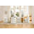 Upholstered Dining Chairs with Casters-1178809115