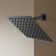 1-Spray Patterns With 2.5 GPM 8 In. Wall Mount Fixed Shower Head