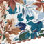 Robins Wood Floral Orange Square Cushion Cover