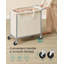 Panier à linge avec roulettes, 47,5 gallons (180 L), doublure amovible