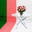 Star Collection Round Glass Top Metal Base Dining Table-65882736