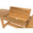 Romulus Rectangular Teak Extendable Outdoor Dining Table With Umbrella Hole , in. W 39'' in. D-28333153-28333150