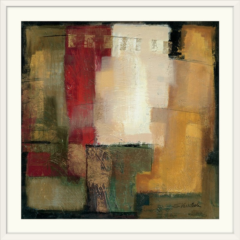 «Rhythm» par Fronton, reproduction d'art, H 16 po x l 16 po x P 1,5 po, Toile