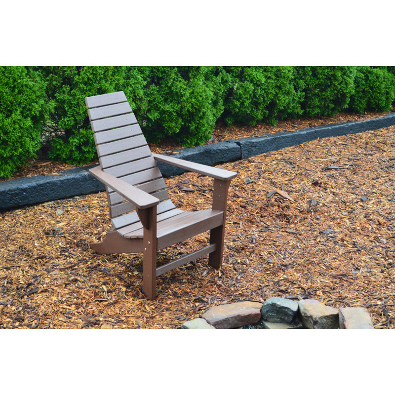Chaise Adirondack Cuadrado, Brun Tudor