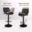 1x Swivel Bentwood Bar Stool-1936706787