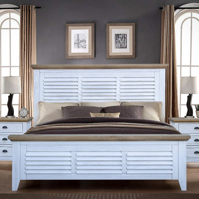Milne Solid Wood Platform Bed