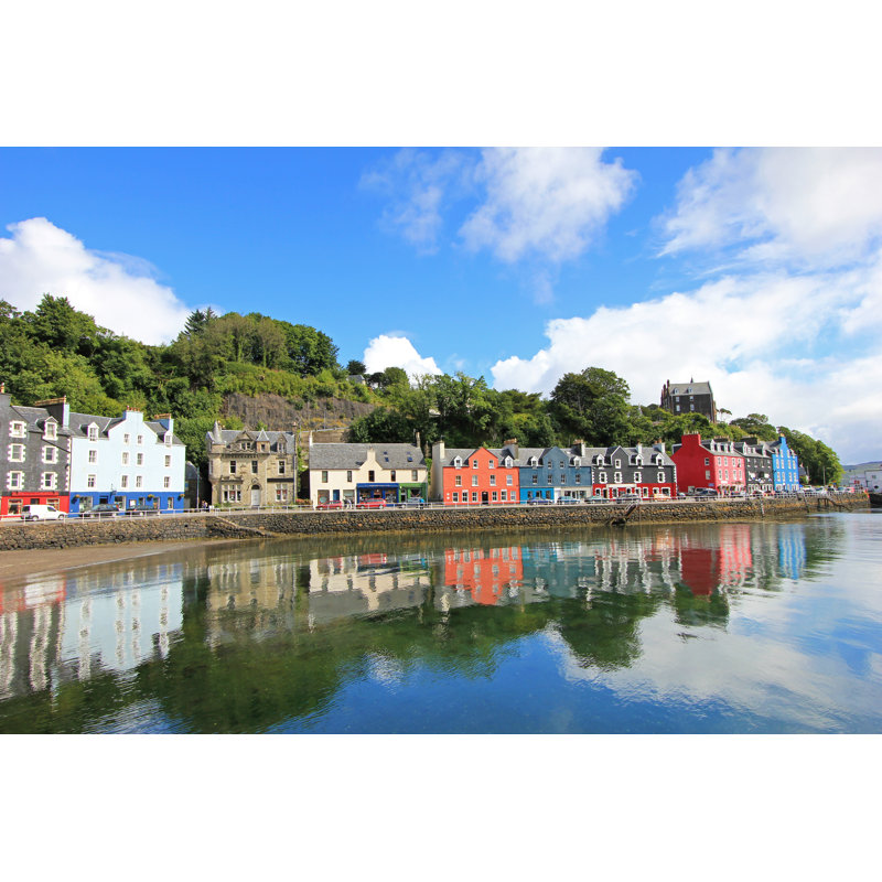 Tobermory Town - Wrapped Canvas Print, 20cm H x 30cm W x 3.8cm D