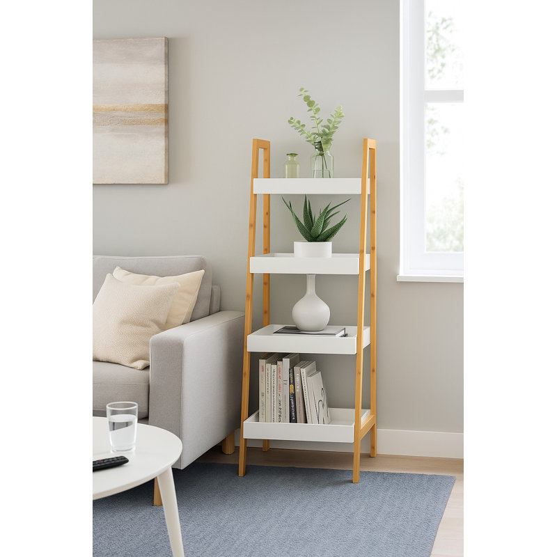 Dwinnell Bamboo Freestanding Bathroom Shelves