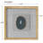 Glam Abstract Wall Decor on Solid Wood