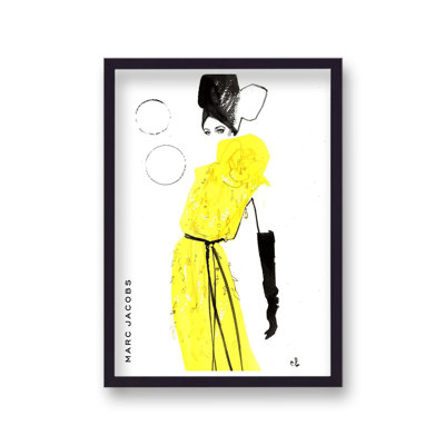 Marc Antoine Coulon Kaia Gerber Marc Jacobs Couture - Single Picture Frame Print