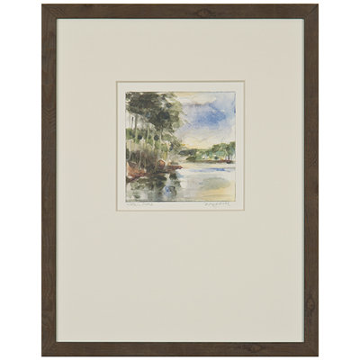Water Paths Print by Daughdrill