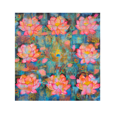 Morpankh et Kamal | Acrylique sur toile | Par Amita Dand