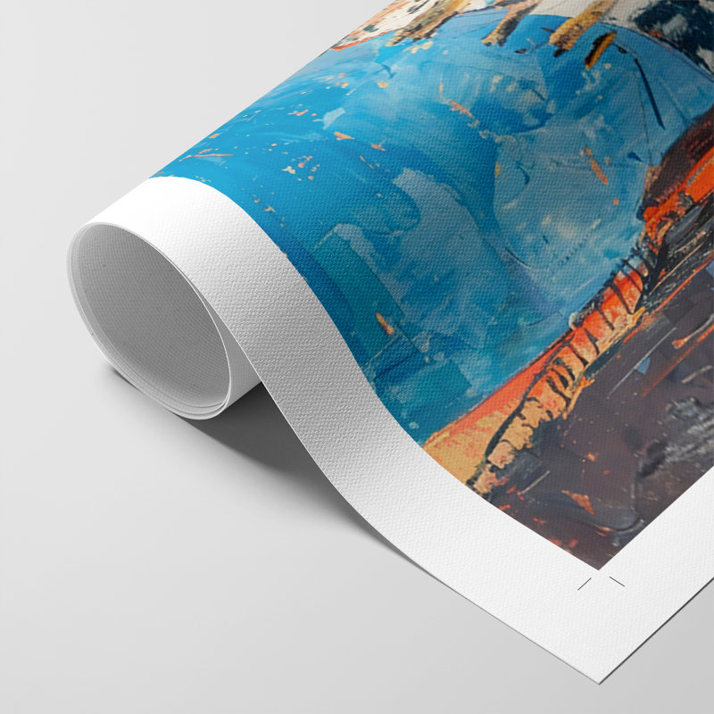 Paysages, série CCLII - Impression sur toile seulement - NON-CADRE, H 48 po x l 32 po
