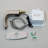 Brushed Nickel Fontana Vicenza Contemporary Bathroom Automatic Sensor Faucet